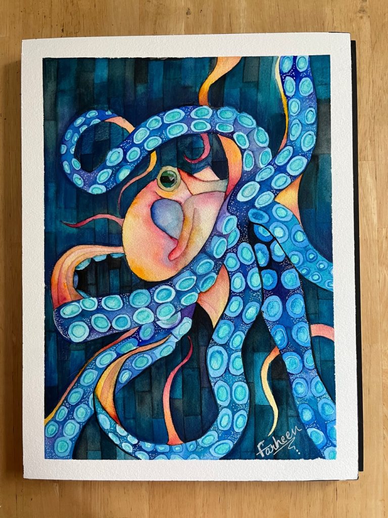 Ein Oktopus